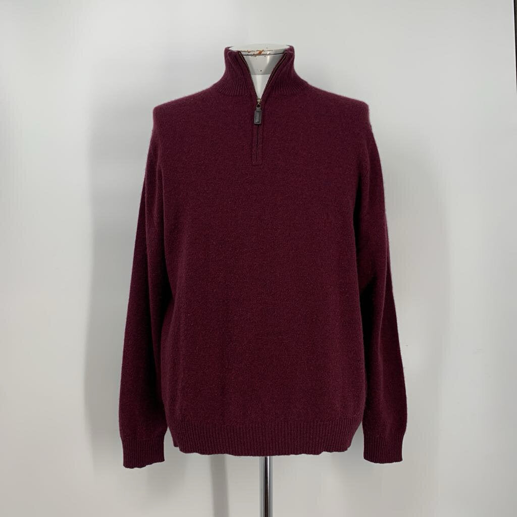 Alan flusser cashmere shops sweater