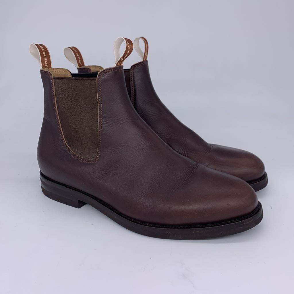 Scarosso x WM Brown Chelsea Boots