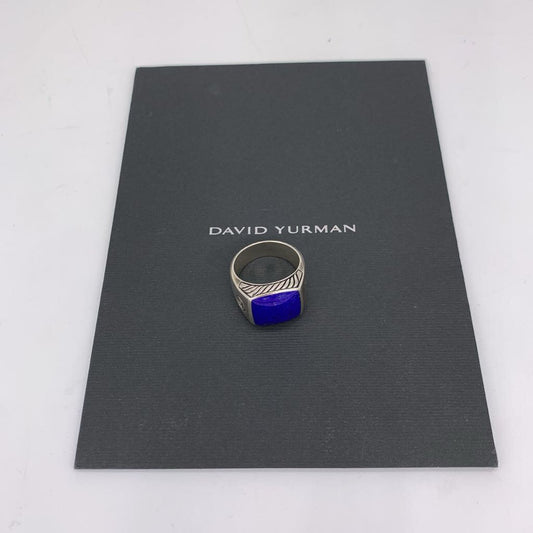 David Yurman Lapis Signet Ring