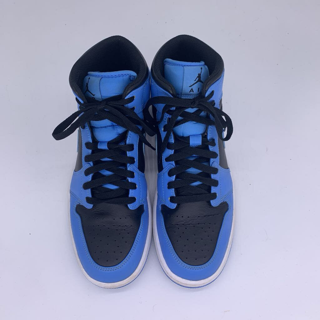 Jordan 1 Mid 'University Blue Black'