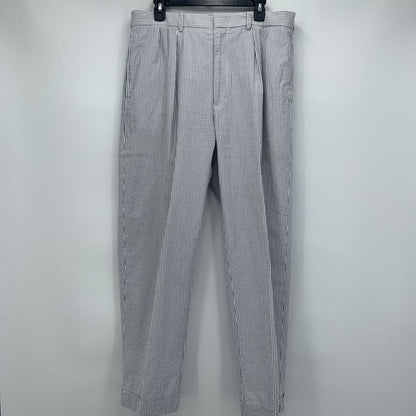 Polo Seersucker Pleated Pants