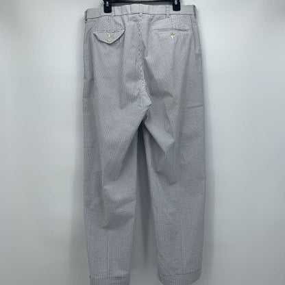 Polo Seersucker Pleated Pants